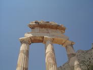 Athene-Tempel in Delphi